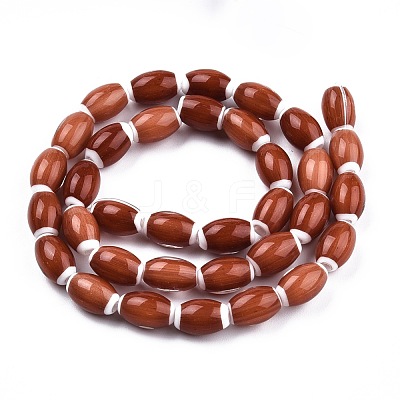 Handmade Lampwork Beads Strands LAMP-N023-004-07-1