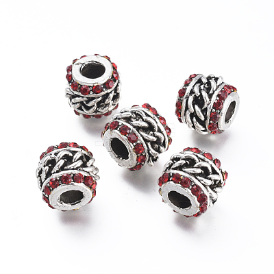 Alloy European Beads RB-O039-01AS-1