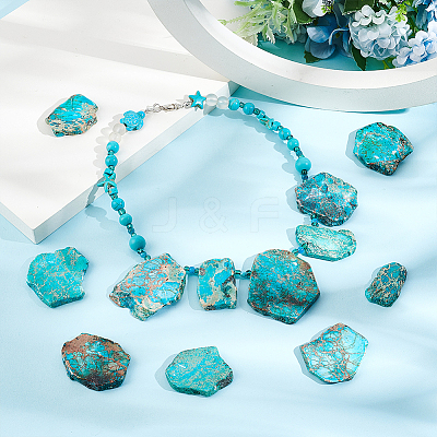 1 Strand Natural Imperial Jasper Beads Strands G-AR0005-38-1
