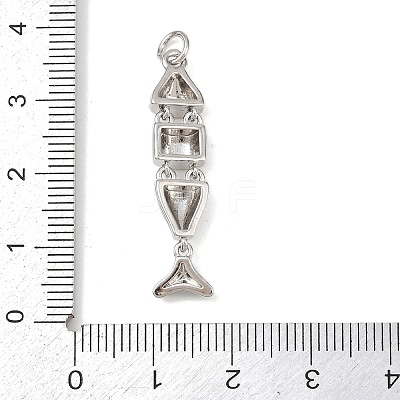 Brass Enamel Pendants KK-P339-24P-02-1