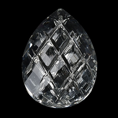 Transparent Glass Pendants GLAA-R223-03J-1