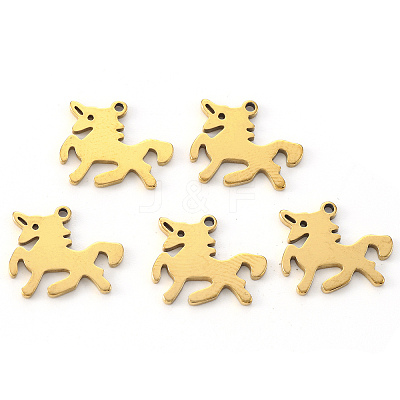 PVD Vacuum Plating 304 Stainless Steel Charms LS-STAS-N092-94G-1