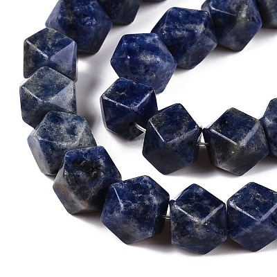 Natural Sodalite Beads Strands G-T138-41-1