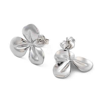 Non-Tarnish 304 Stainless Steel Stud Earrings EJEW-P258-46P-1