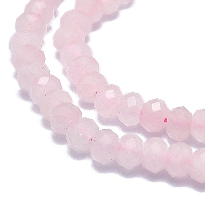 Natural Rose Quartz Beads Strands G-F715-087-1