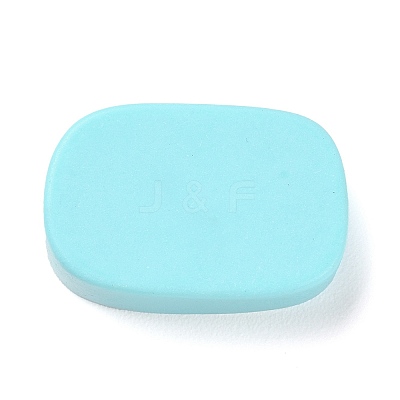 Opaque Resin Cabochons RESI-E046-02G-1