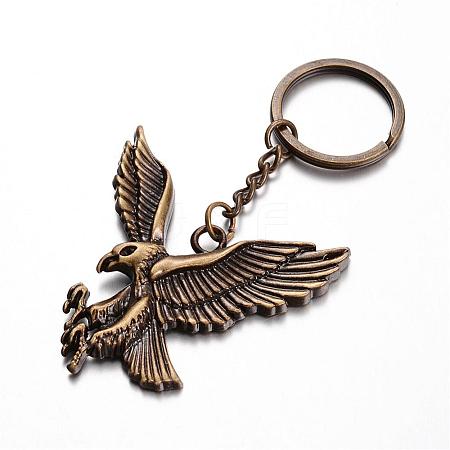 Eagle Alloy Keychain KEYC-M019-18AB-1