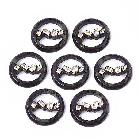 Cellulose Acetate(Resin) Pendants LS-KY-S163-101B-02-1