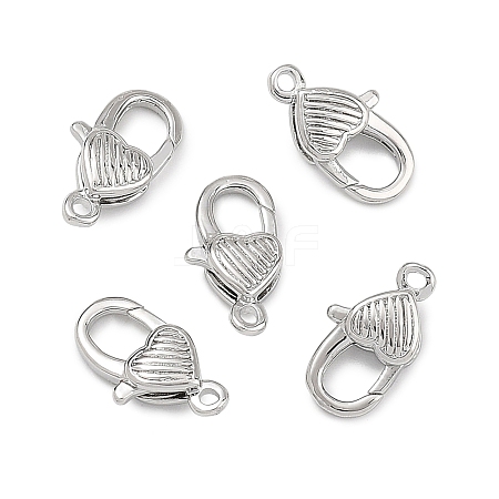 SHEGRACE Brass Lobster Claw Clasps XGRQ58302-767P-1