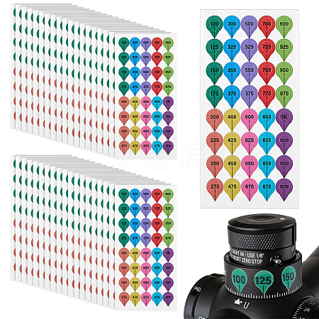 Paper Self Adhesive Stickers DIY-WH0349-597-1