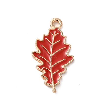 Thanksgiving Day Theme Alloy Enamel Pendants ENAM-M002-03G-09-1