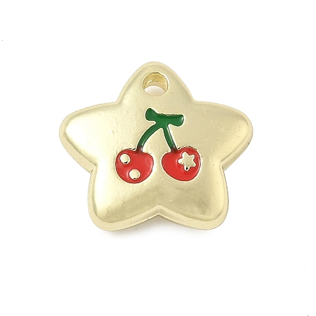Alloy Enamel Charms PALLOY-F316-05G-1