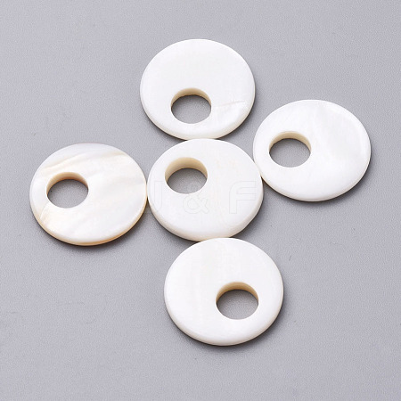 Natural Freshwater Shell Beads SHEL-T007-42-1