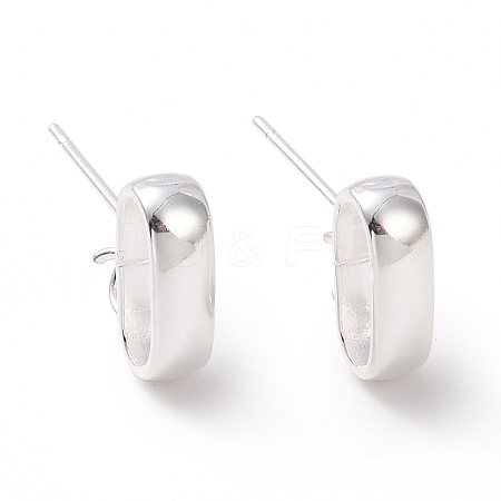 201 Stainless Steel Stud Earring Findings STAS-K241-23S-1