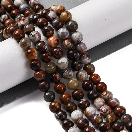 Natural Mexico Crazy Agate Beads Strands G-L615-A01-01-1