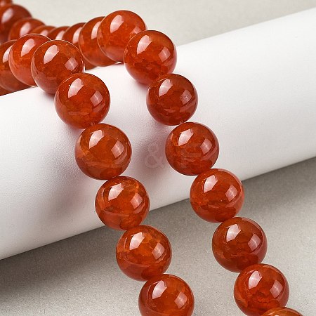 Natural Multi-Color Agate Beads Strands G-A261-B07-14mm-1