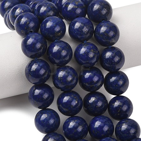 Natural Lapis Lazuli Beads Strands GG-CBA59DD-C03-10mm-1