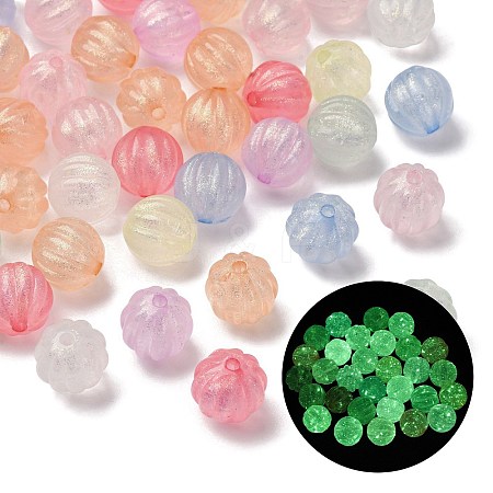 Luminous Transparent Acrylic Beads LACR-S001-02-1