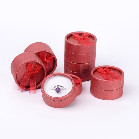 Valentines Day Presents Packages Round Ring Boxes X-BC022-1