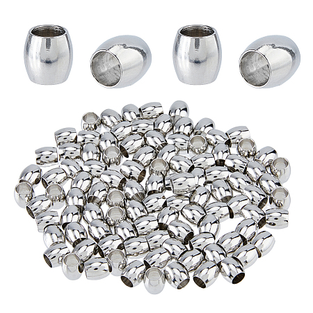 DICOSMETIC 304 Stainless Steel European Beads STAS-DC0015-66-1