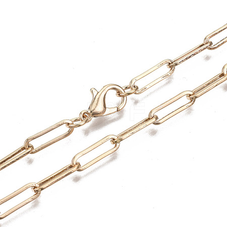 Brass Paperclip Chains MAK-S072-14B-G-1