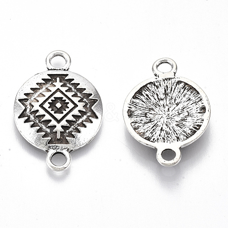 Tibetan Style Alloy Links TIBE-R317-027AS-LF-1
