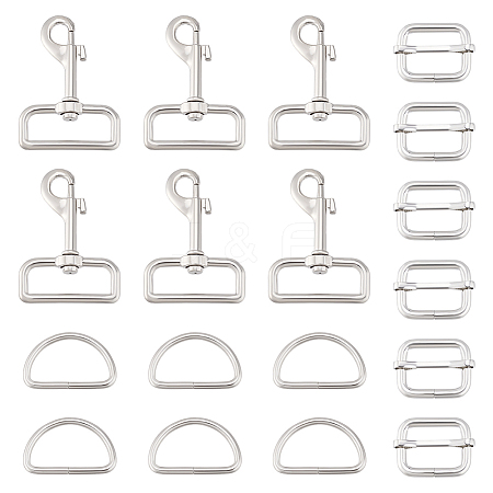 6Pcs Iron D Rings FIND-PH0024-07-1