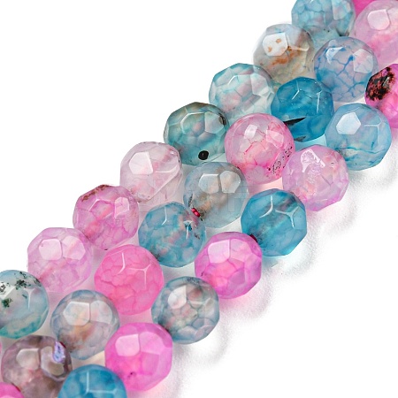 Natural Agate Beads Strands X-G-Q1000-01H-1