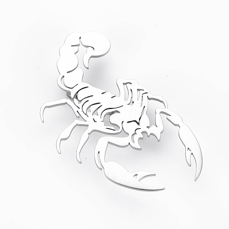 Scorpion Brooch JEWB-N007-005P-FF-1