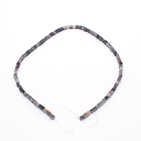 Natural Eagle Eye Stone Beads Strands G-WH0009-07-1