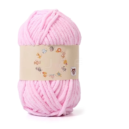 Little Plush Hand-Woven Ice Cream Thick Yarn Knitted Scarf DIY Doll Crochet Shoes Bag Baby Yarn Ball PW-WG3CD10-26-1