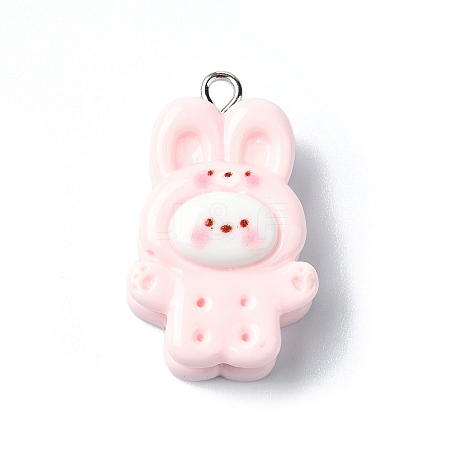 Resin Pendants RESI-I058-04F-1