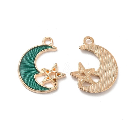 Alloy Enamel Pendants LS-ENAM-S121-061F-G-1