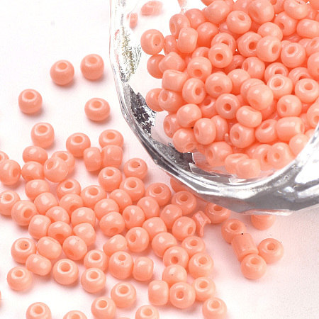 Baking Paint Glass Seed Beads SEED-Q025-3mm-L12-1