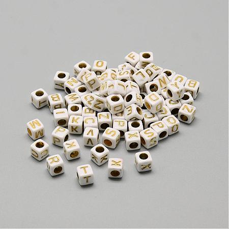 Plating Acrylic Beads SACR-S297-09-1