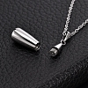 Titanium Steel Pendant Necklaces PW-WG38888-01-5