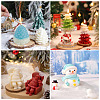 4Pcs 4 Styles DIY Silicone Candle Holder Molds DIY-TA0014-06-10