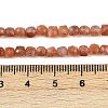 Natural Sunstone Beads Strands G-L537-016B-7