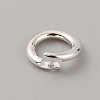 925 Sterling Silver Twister Clasp STER-WH0004-008B-2