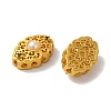 Rack Plating Hollow Brass Cubic Zirconia Beads KK-K381-16D-MG-2