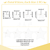 8Pcs 8 Styles Acrylic Sheets DIY-WH0622-148B-2