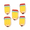 Back to School Handmade Polymer Clay Cabochons CLAY-A007-10B-1