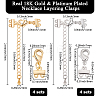 8Pcs Brass Chain Extenders FIND-BBC0004-99A-2