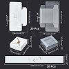 DIY Rectangle PVC with Paper Soap Packaging Boxes AJEW-WH0240-29-6