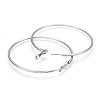 Tarnish Resistant 201 Stainless Steel Hoop Earrings EJEW-F188-24P-D-2