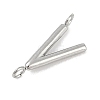 304 Stainless Steel Letter Connector Charms LS-STAS-M108-01P-22-2