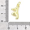 Brass Pendants KK-V007-35G-3