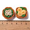 Resin Cabochons CRES-M002-09-4