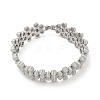 Brass Bracelets for Women BJEW-M104-02P-4