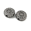 Tibetan Style Alloy Beads TIBEB-R022-B-FF-2